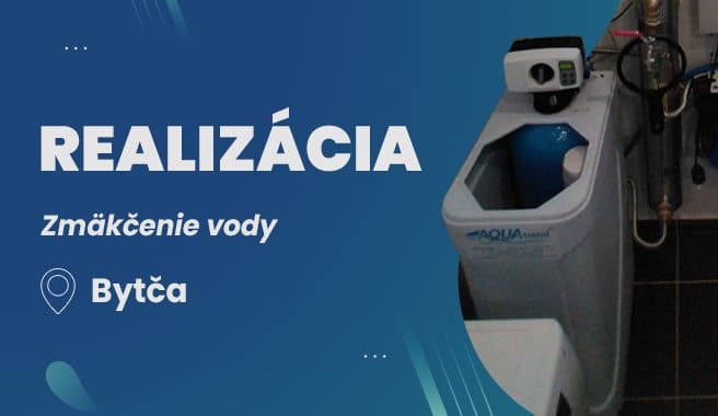 Realizácia - montáž úpravovne vody Aquatip 1650 25L + Potrubný filter Aquatip  + UV lampa Aquatip V40 + Samopreplachovací mechanický filter 11L, Bytča