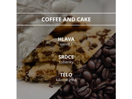 jedlo a napoje coffee and cake
