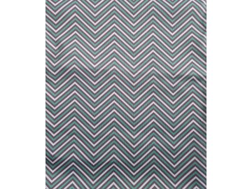 Lehátkovina bílá -šedá -mint abstraktní vzor