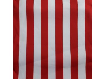 Lehátkovina pruh červeno-bílá šíře 45 cm