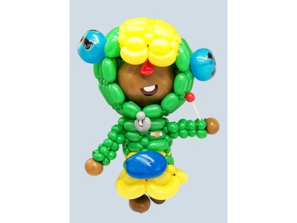 Leon Brawl Stars heroes děti pro děti balónky z balónků narozeninové párty hračky mobilní hry (1)