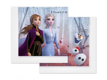 frozen ledové království ubrousky kelímky napkins talířky oslava narozeninové