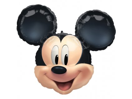 mickey minnie mouse myšák disney mickeyho balonek český nápis balonky výzdoba dekorace oslava kruh bublina foliový párty miluji tě z lásky mickey hlava