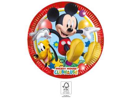 talířky talíř mickey mouse disney myšák děti dětská oslava narozenin párty pro ubrus ubrusy napkins ubrousky ubrousek prostírání plate plates paper papírový papírové