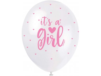 balonky balonek balonkova balloon balloons ubrousky kelímky napkins talířky oslava narozeninové happy birthday všechno nejlepší narozeniny baby girl holcicka miminko baby shower odhaleni pohlavi narozeni its a girl