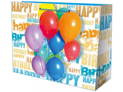 balonky balonek balonkova balloon balloons ubrousky kelímky napkins talířky oslava narozeninové happy birthday všechno nejlepší narozeniny taska darkova