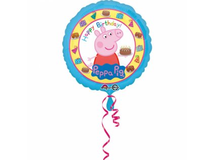 balonky balonek balonkova balloon balloons ubrousky kelímky napkins talířky oslava narozeninové happy birthday všechno nejlepší narozeniny Peppa Pig Pepina prasátko pohádky pohádka