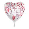 Díky za všechno děkuji balonek český nápis balonky výzdoba dekorace oslava kruh bublina foliový párty miluji tě z lásky přítelkyni love i you láska
