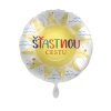 Fóliový balónek "Šťastnou cestu" 43 cm