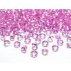Diamantové korálky světle růžové 100ks