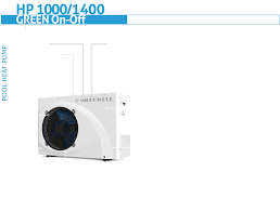 Bazénové TEPELNÉ ČERPADLO HP 1000 GREEN  COMPACT  ( 9.2 kW),  R32