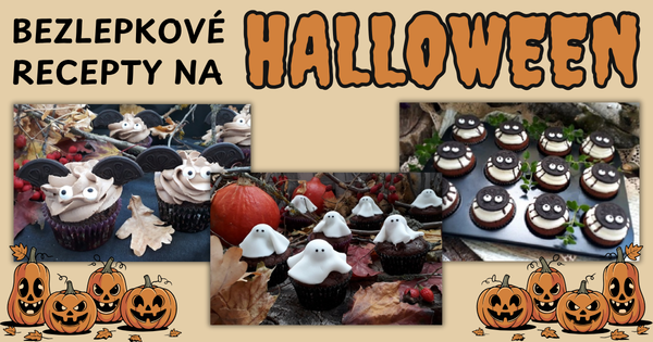 Inspirace na Halloweenské bezlepkové pečení
