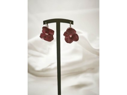 Náušnice hortenzie