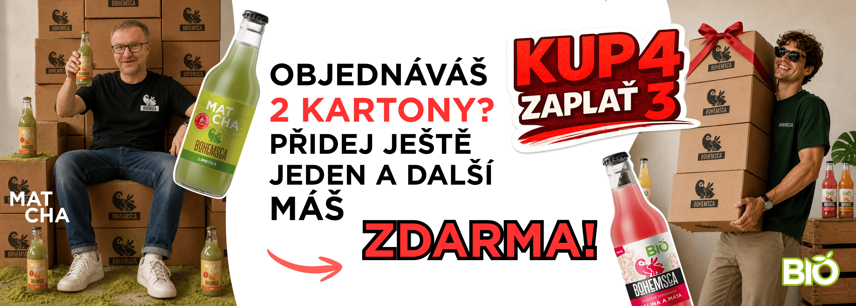 Kup 4 a zaplať 3.
