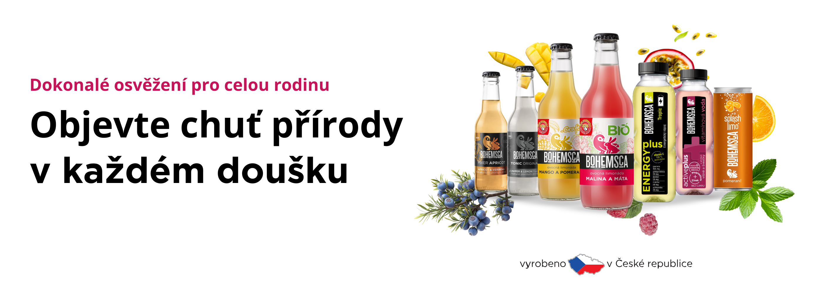 Objevte chuť přírody v každém doušku
