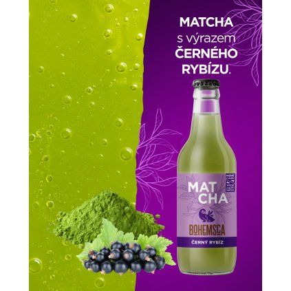 Matcha Černý rybíz 2