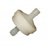 white in line fuel filter 75 micron for briggs stratton ride on mower engines part 394358s 394358 10666 p