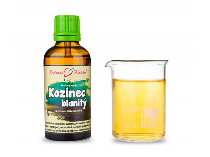 kozinec tcm bylinne kapky tinktura 50 ml