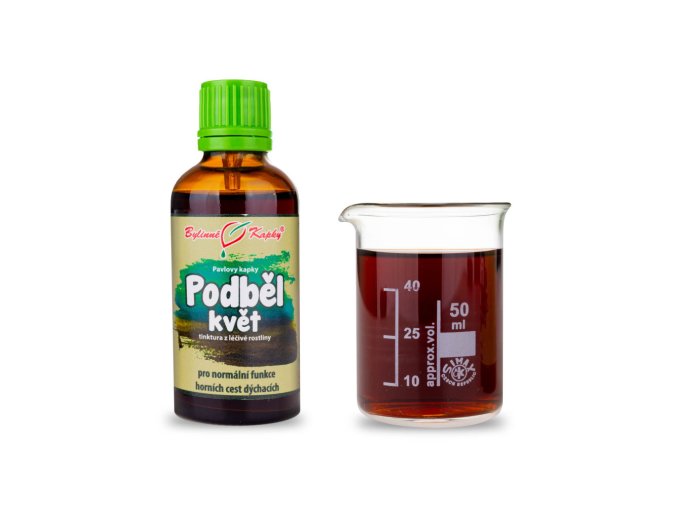 podbel kvet pavlovy bylinne kapky tinktura 50 ml