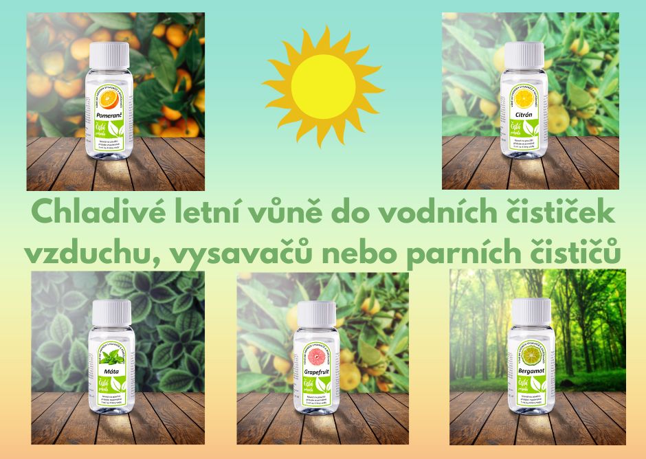 Zdravotní vůně do vodních vysavačů