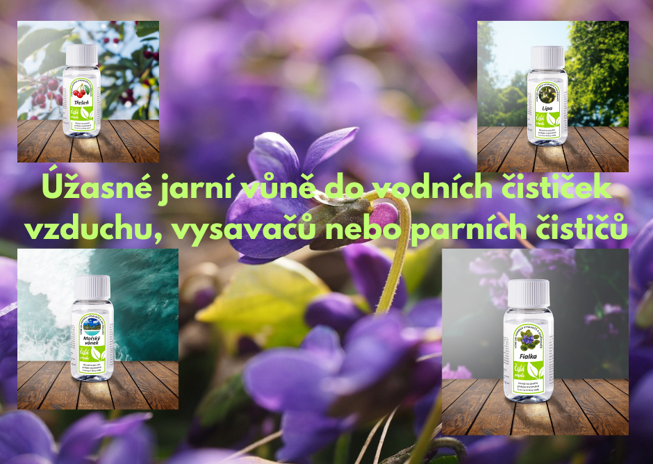 Zdravotní vůně do vodních vysavačů