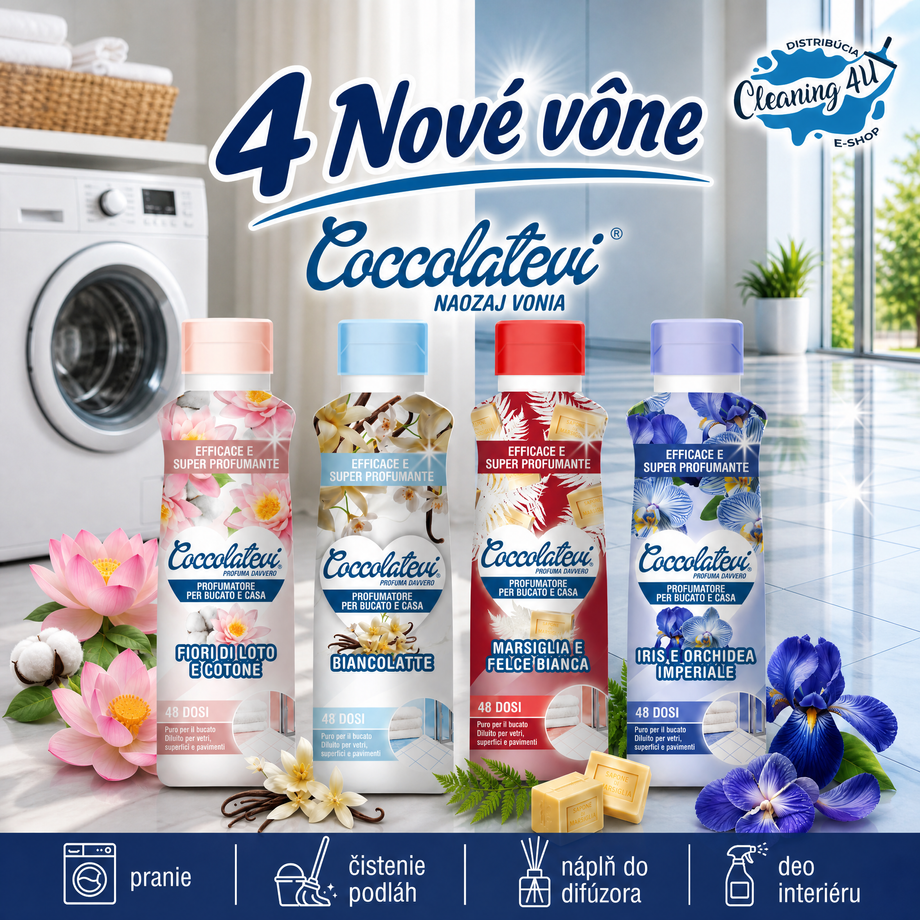 Coccolatevi 4 nové vône