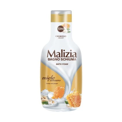 0022454 malizia bagno ml 1000 miele zenzero