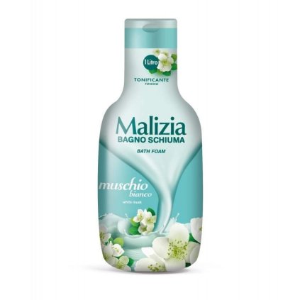 0022449 malizia bagnoschiuma ml 1000 muschio bianco
