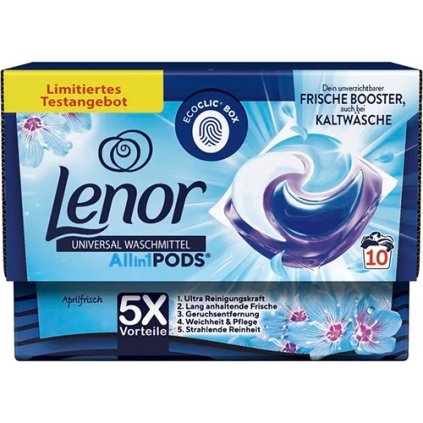 LENOR pracie kapsule Universal Aprilfrische 10ks