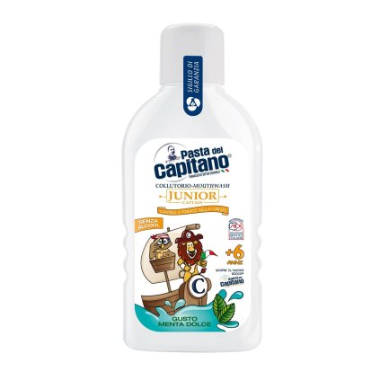 0031219 pasta del capitano collutorio junior ml 400 menta dolce