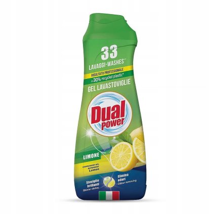 Dual Power gel do umyvacky riadu Citron 660 ml