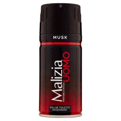 0018424 malizia deoduomo spray musk rosso 150
