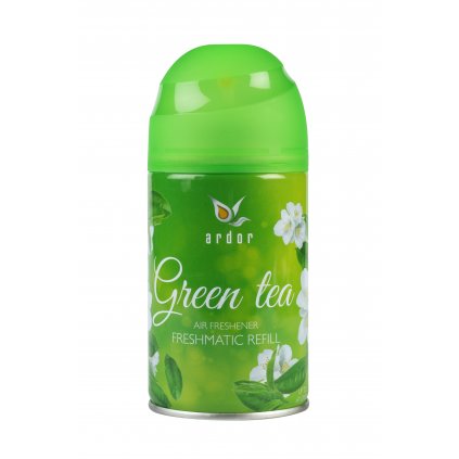 Osviežovač interiéru v spreji - Ardor Green tea 250 ml - náhradná náplň
