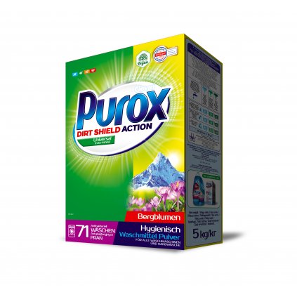 Prací prášok Purox Universal - pre všetky farby 5kg/71PD
