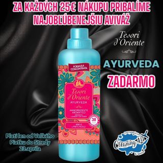 🧨Za každých 25€ nákupu u nás automaticky pribalíme aviváž Ayurveda Zadarmo🧨 ⏰️Od Veľkého Piatku do Stredy 23.apríla⏰️...