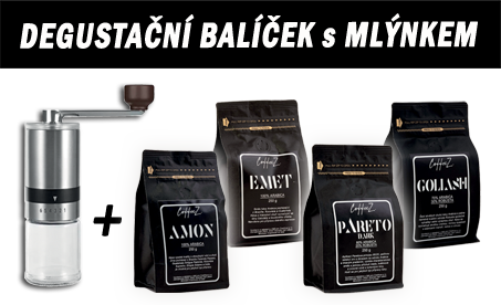 Degustační balíček s mlýnkem