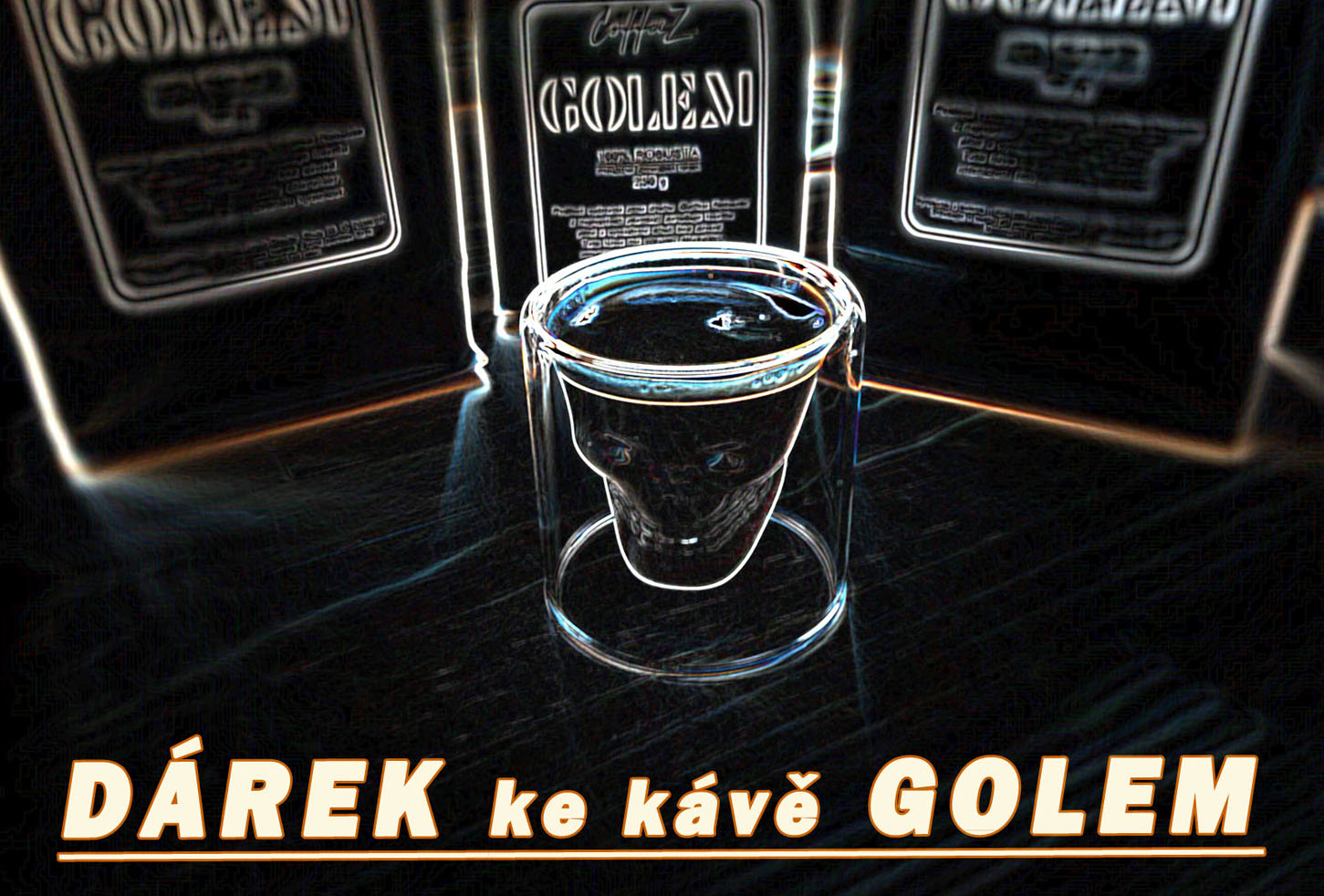 Sklenička ke kávě GOLEM