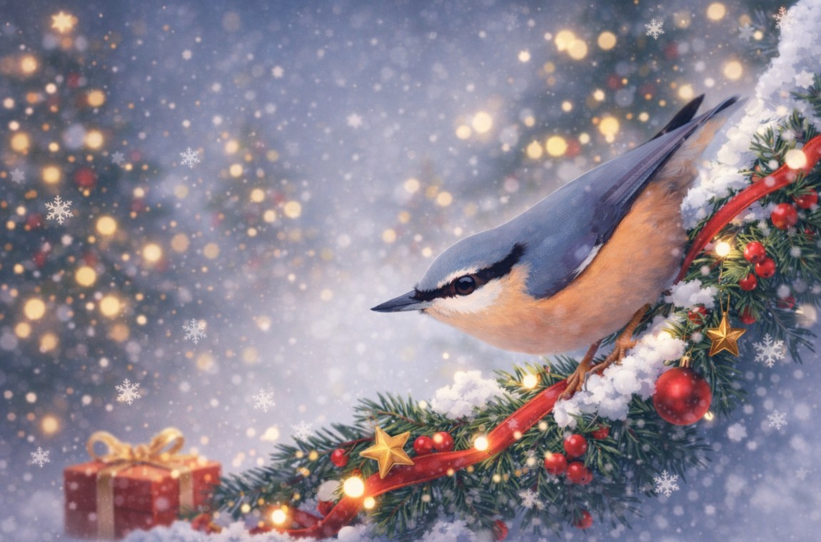 Vánoce? Máme tipy nejen pro milovníky ptáků