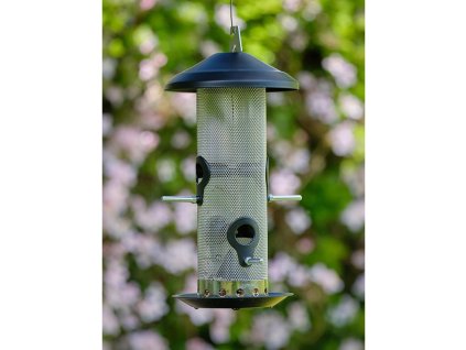 Krmítko pro ptáky na semínka - kovové
