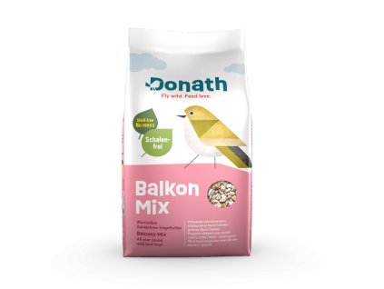 Směs pro ptáky na balkony a terasy bez slupek Donath 9 kg