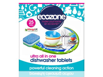 Ecozone tablety do myčky vše v 1 ultra 25 ks