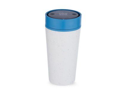 3034 kelimek circular cup chalk and pacific blue 340 ml