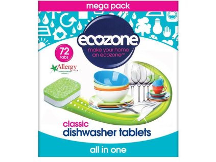 ecozone tablety do mycky classic 72ks