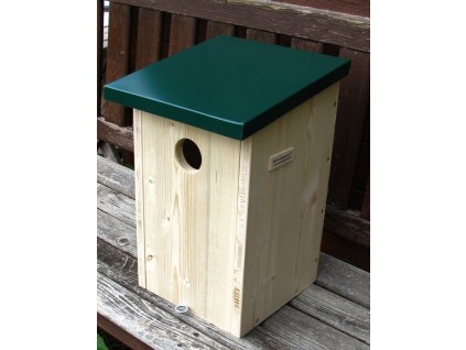 Ptačí budka pro strakapoudy OČSO - otvor 5,5 cm