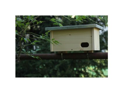 Ptačí budka pro rorýse na balkonové zábradlí OČSO