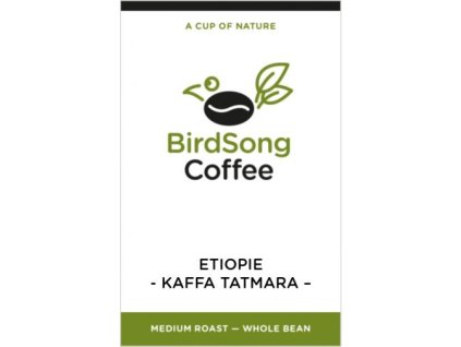 Bio káva BirdSong Coffee -  Etiopie Kaffa Tatmara