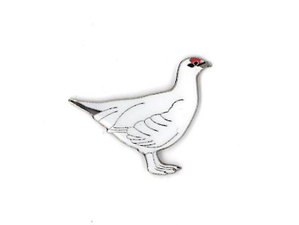 Odznáček - bělokur horský