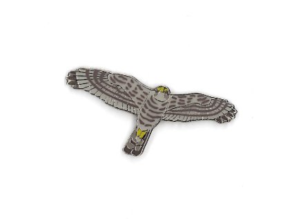 Odznáček - krahujec obecný