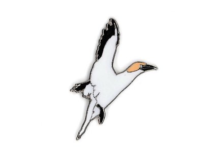 Odznáček - terej bílý