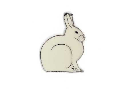Odznáček - zajíc polární